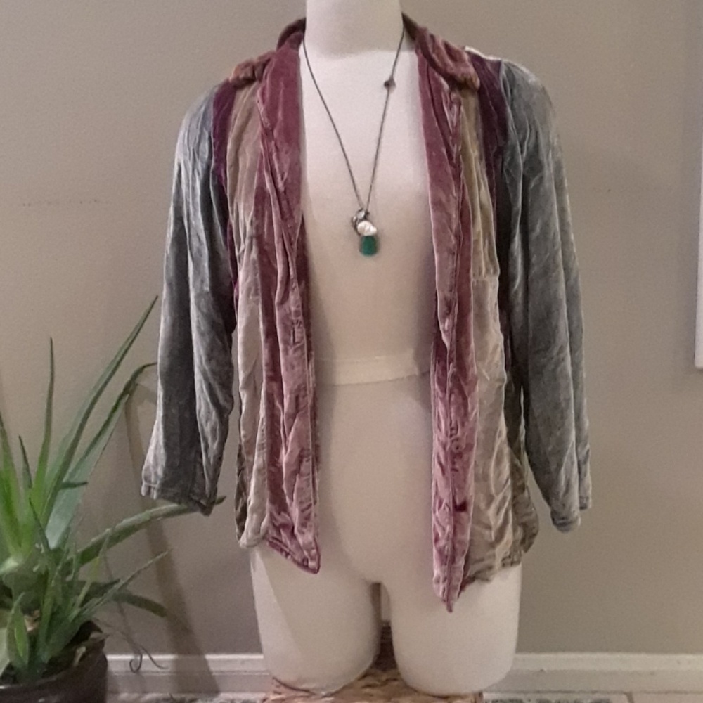 Citron Santa Monica velvet shirt